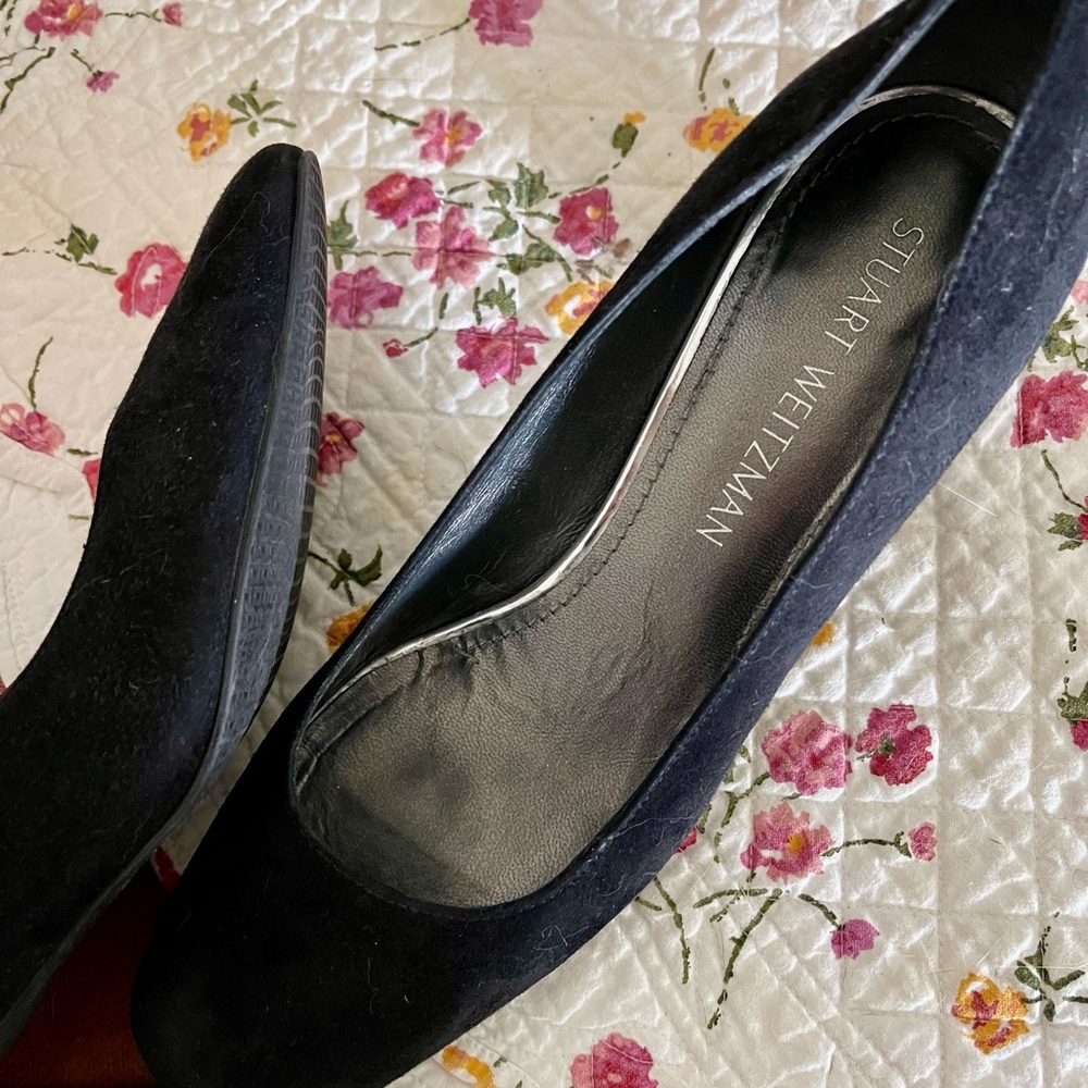 Stuart Whitman Vintage Black Women's Heels - Picture 3 of 4